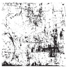 Vector black grunge rectangle background with paint roller strokes, transparent backdrop, rough brush stroke, empty space, distressed ink texture, overlay, scratch frame, art design