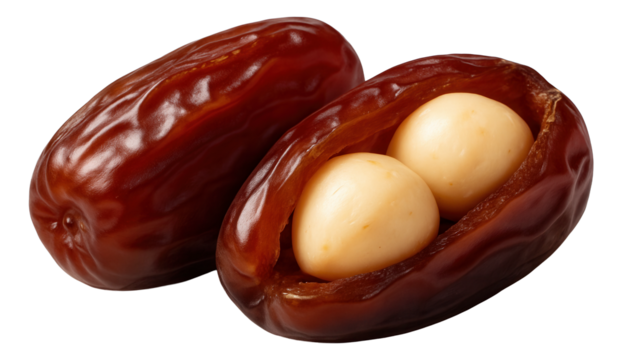 Hazelnut baklava bars with rectangular form and a subtle dusting of ground nuts.