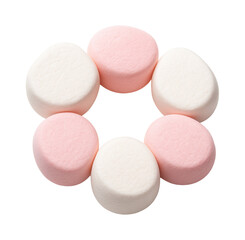 Obraz premium Ricotta balls with a zesty lemon zest garnish, resting on a white scalloped edge plate