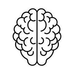 human brain head mind intelligence psychology icon