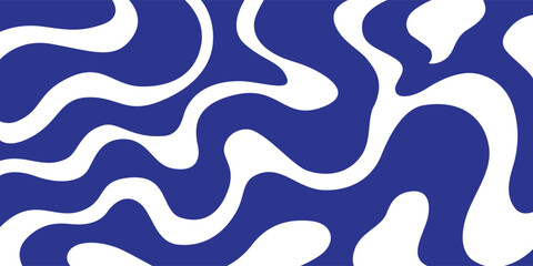 Colorful abstract retro background with wavy liquid texture and groovy 70s-style pattern. Psychedelic vector design perfect for posters, wallpapers, fashion, or creative digital artwork.