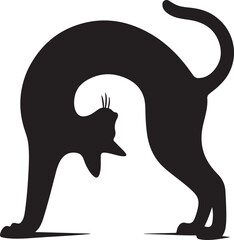Cat Vector – Editable Flat Artwork