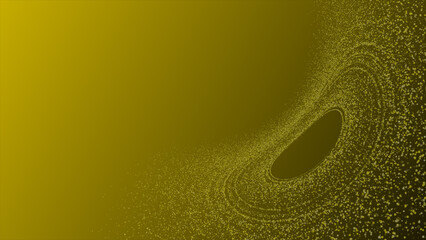 Yellow glitters elegant abstract pattern background