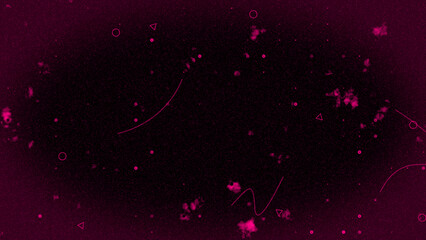 Super cool posterize frames multi shapes geometrical slideshow background