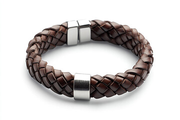 3D Stylish Woven Leather Band with Handcrafted Texture