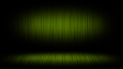 Lime green color simple and classy dark empty room business background, elegant background