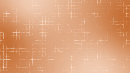 Orange color abstract grid pattern futuristic background ,slow motion small squares background