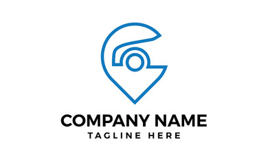 Secure Tracking and car Logo Template