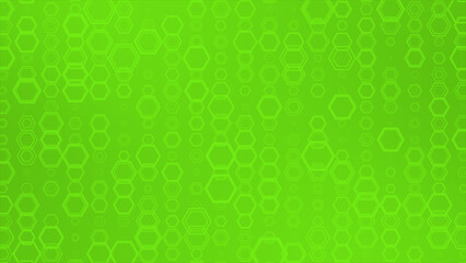 lime green color hexagonal shapes futuristic geometrical background
