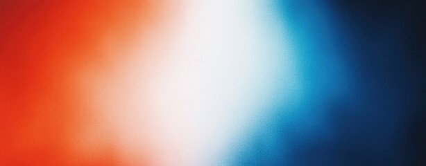Fototapeta premium Red White and Blue Gradient Textured Background Abstract Tricolor Backdrop Design