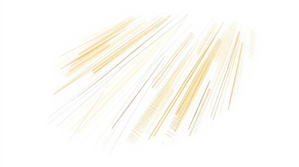 Radiant Beams of Light: Graphic representation of golden rays, an ethereal and abstract representation of light radiating outward from a central point, offering visual interest