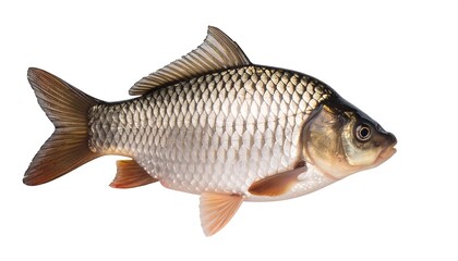 Fototapeta premium Profile view of a carp