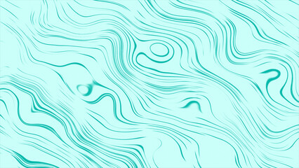 Cyan color 2d abstract cartoonistic diagonal lines on white color abstract background