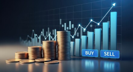 Financial Growth:  Investment Strategy and Market Trends Visualized