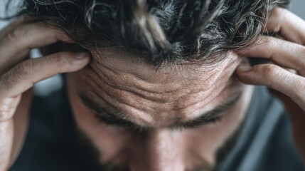 Naklejka premium Psychological steadiness blends mood regulation and stress resistance for a harmonious mind. 