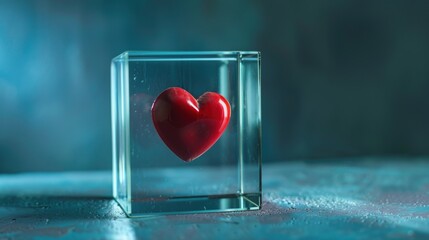 Avoidant attachment style visualized through solitude and emotional restraint