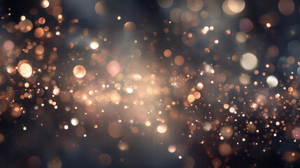 Abstract sparkle overlay. Elegant bokeh lights, raining light, blurry lights, blurry background, colorful, night lights, haze, depth of field, round bokeh, circle bokeh