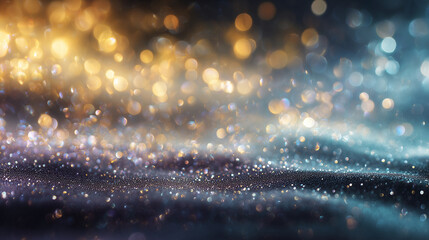 Abstract sparkle overlay. Elegant bokeh lights, raining light, blurry lights, blurry background, colorful, night lights, haze, depth of field, round bokeh, circle bokeh