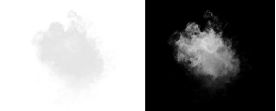 Dreamy Smoke Cloud for Weather png or Mood Visuals