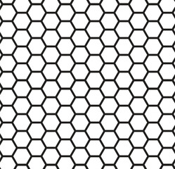 Honeycomb Hexagon Grid Pattern