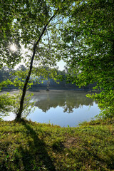 Tranquil Lake Scene in Artix