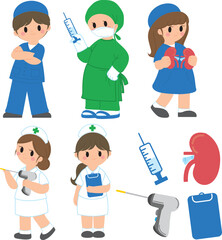 Healthcare Professional Medical Team Group