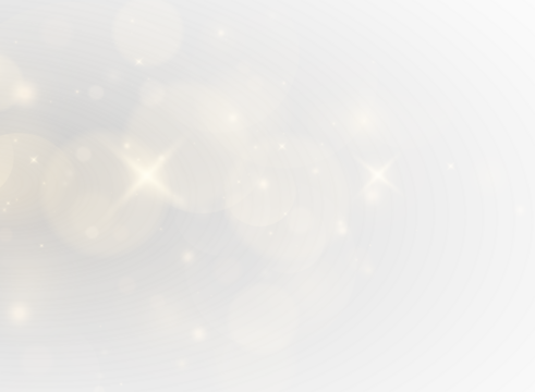 Golden flash png with bokeh and glitter particles