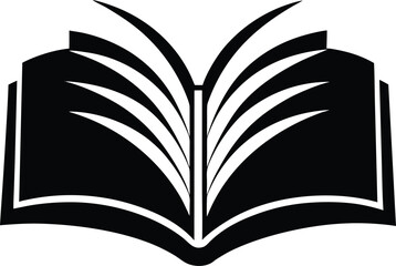 Folded Paper Sheet Silhouette Vector Design