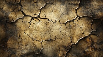 Abstract Crack Background with soil-like texture providing a unique visual experience
