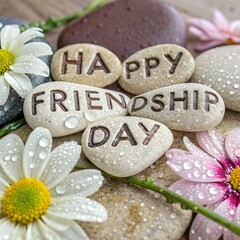 Heart shaped cookies decorated with flowers and pink icing on a white background