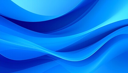 Abstract blue wave pattern