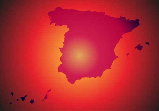 Ola de calor en Espa&ntilde;a. Cambio clim&aacute;tico en Espa&ntilde;a. Verano t&oacute;rrido en Espa&ntilde;a