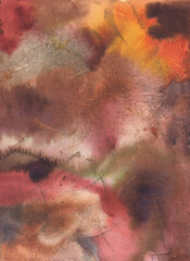 Fototapeta premium Abstract background, hand-painted texture, watercolor painting, Design for backgrounds, wallpapers, covers and packaging.