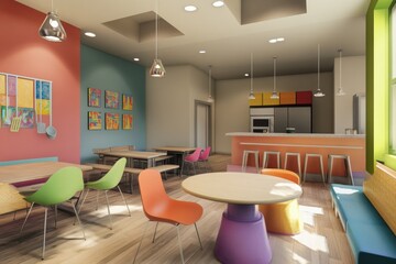 Exploring vibrant urban interiors contemporary architecture creative spaces modern design dynamic city environment inspiring view