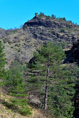 Val Gargassa: the canyon in Beigua Park, Genoa, Italy