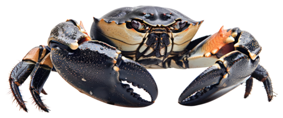 PNG Black crab on white background