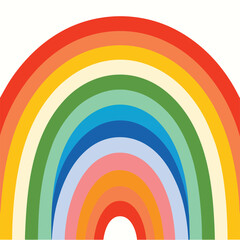 Obraz premium Colorful Seamless Vector of Geometric Sunburst Shape