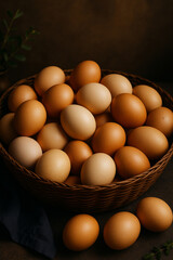 eggs in a basket