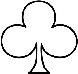 st patricks day card icon on white background