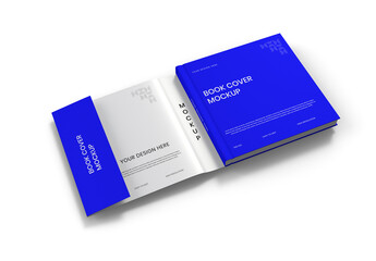 Book Cover Mockup Scene