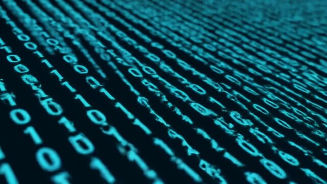Digital Data Stream Background