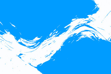 "A vibrant abstract background with swirling metallic gold and deep teal fluid shapes, blending organic watercolor textures with geometric line art on matte canvas."

