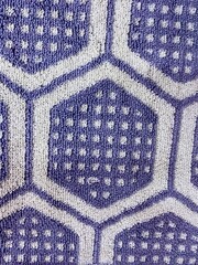 seamless pattern with blue tiles