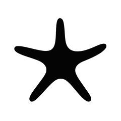 Starfish Silhouette marine life sea creature