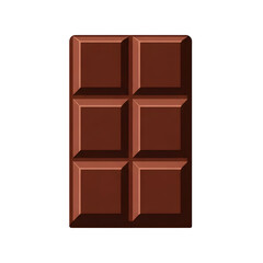 Delicious chocolate bar illustration on a transparent background offers a sweet dessert or candy graphic for design and promotional materials.