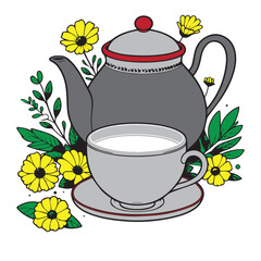 Beautiful Tea Time design