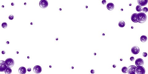 Zinc round capsules scattered randomly.