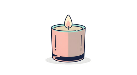 Candle in Ceramic Jar