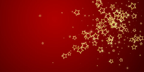 Twinkle stars scattered around randomly, flying,