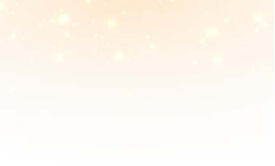 Shimmering golden stardust png with light flare effect